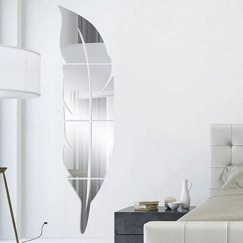 leaf-mirror-wall-stickers